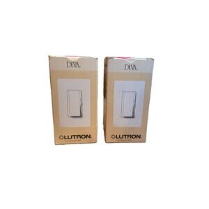 Lutron DIVA DV-600P-IV (Ivory) SINGLE-POLE Dimmer Incandescent 600w